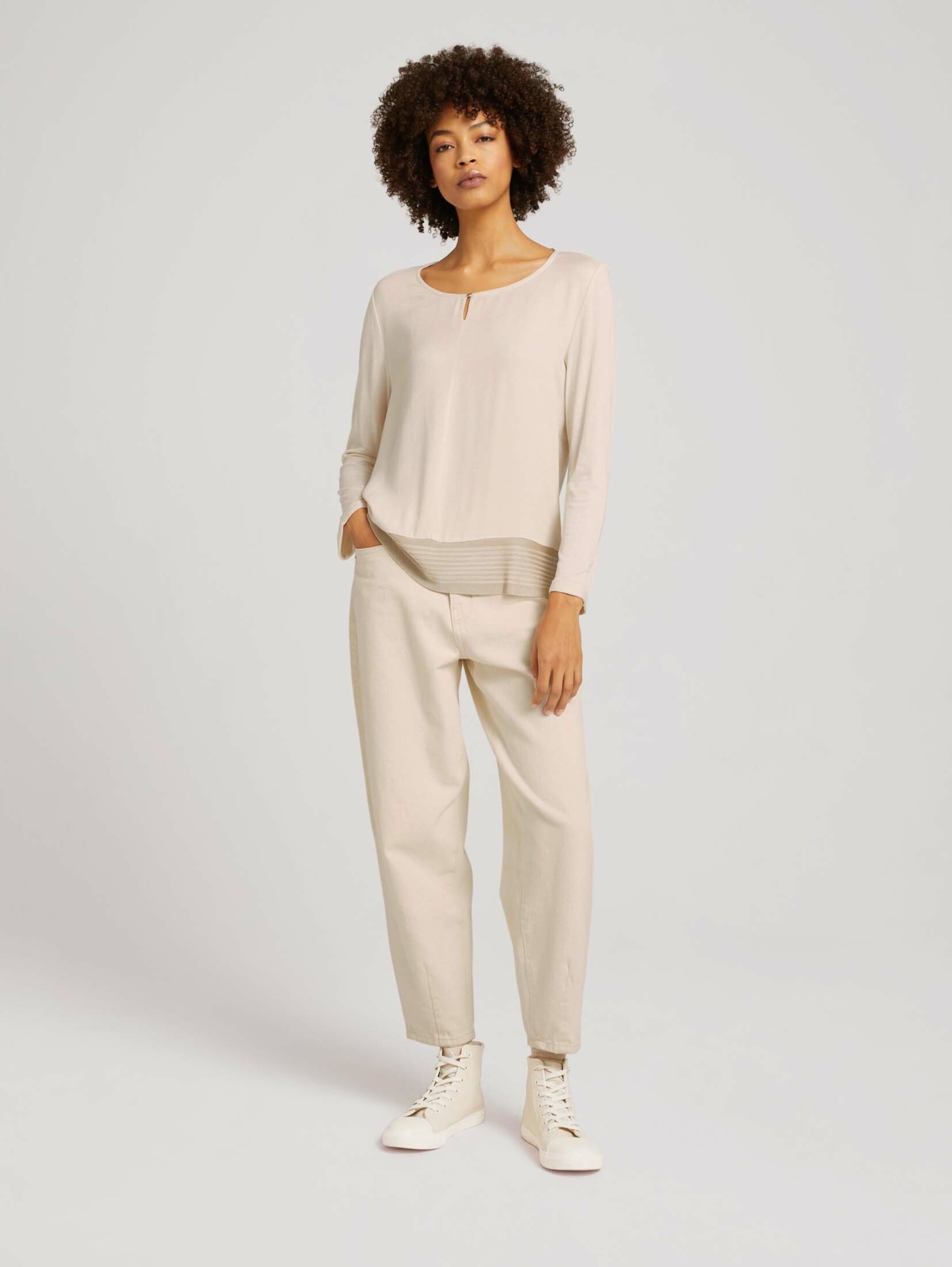 Frauen Shirts & Tops TOM TAILOR Shirt in Nude, Dunkelbeige - XD18161 Frauen Shirts & Tops TOM TAILOR Shirt in Nude, Dunkelbeige - XD18161