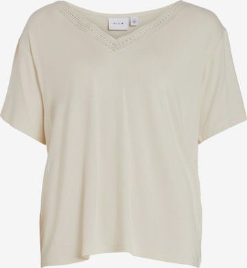 VILA - Camiseta 'Sassi' en beige: frente