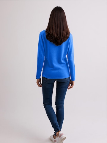 CASH-MERE.CH Pullover i blå