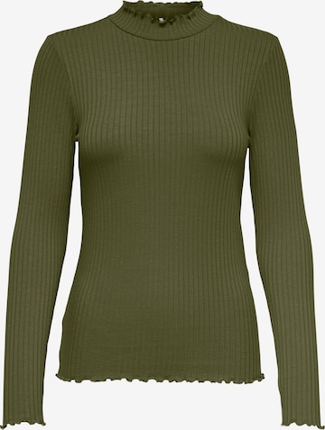 T-shirt 'Fransiska' JDY en vert : devant
