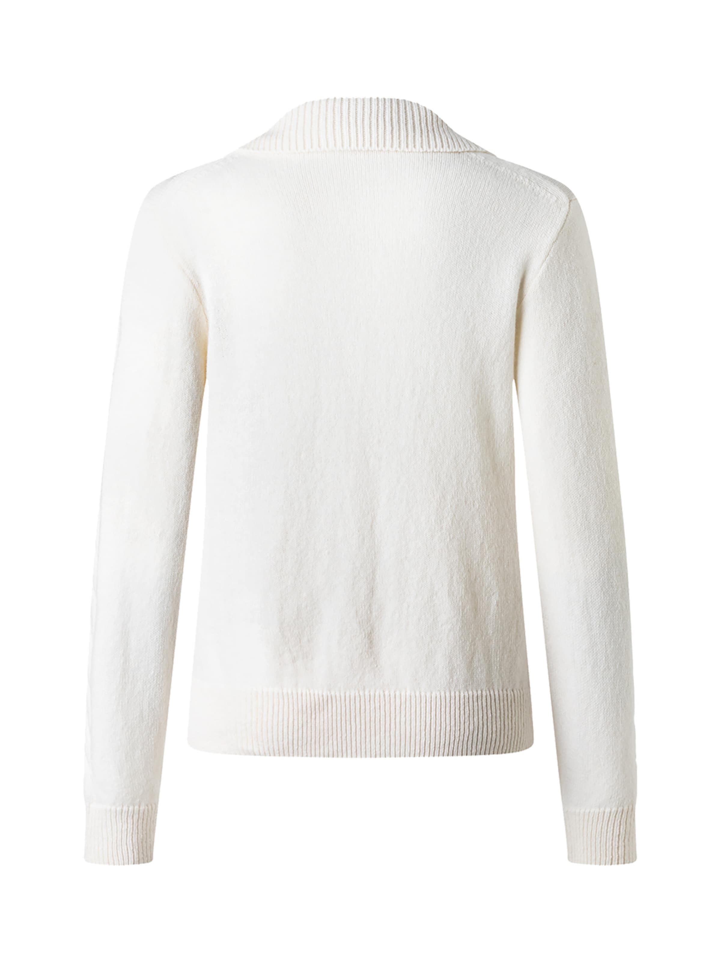 MAERZ Muenchen Sweater in White: back