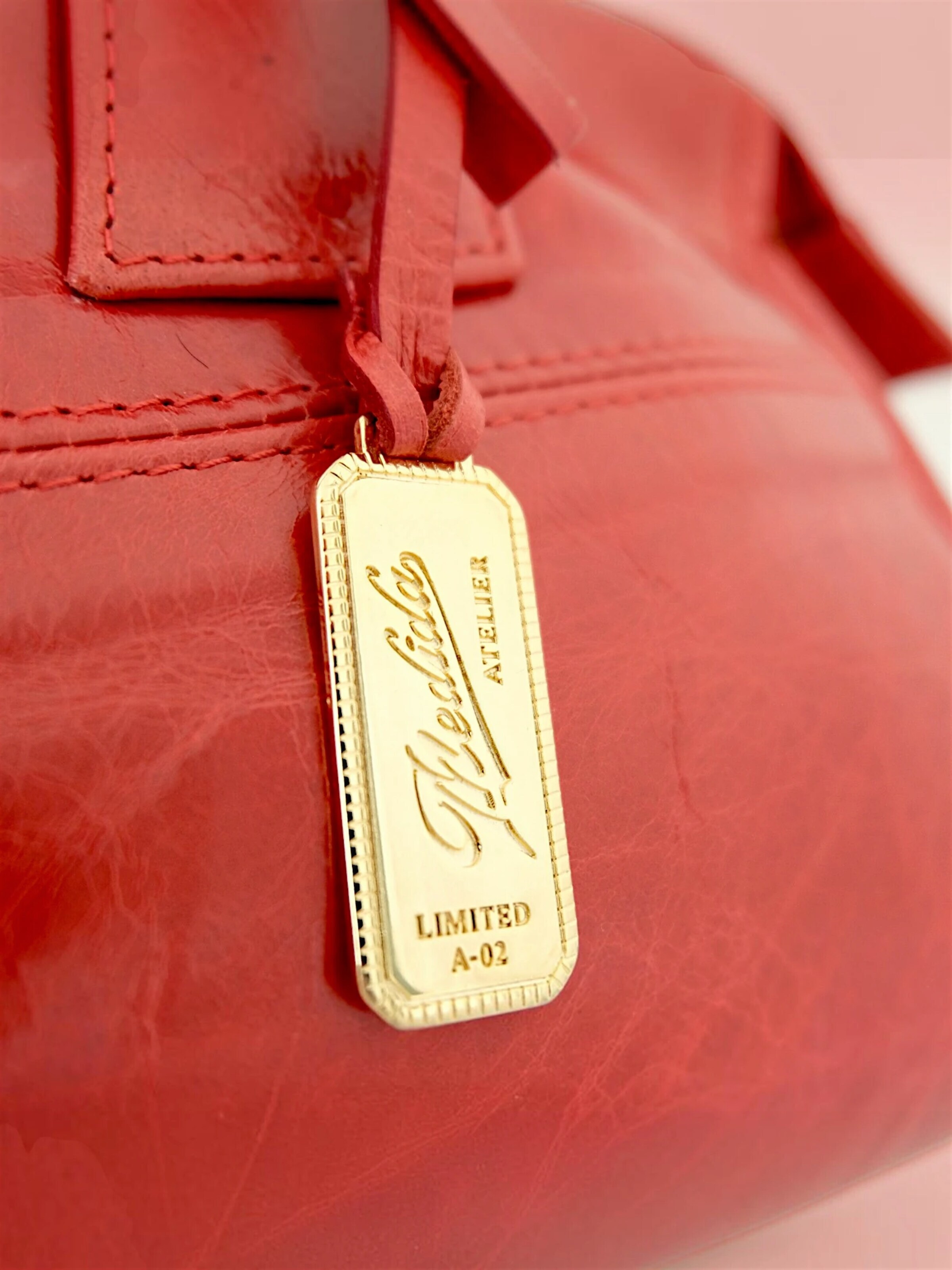 Atelier Medida Schultertasche 'East West Leather Bag'‌‌‌‌‌‌‌‌‌ in Rot