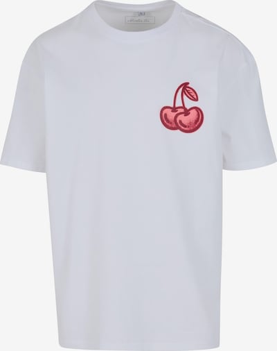 Mister Tee Paita 'Cherry Good' koossa XXXL värissä vaaleanpunainen / punainen / musta / valkoinen, Tuotenäkymä