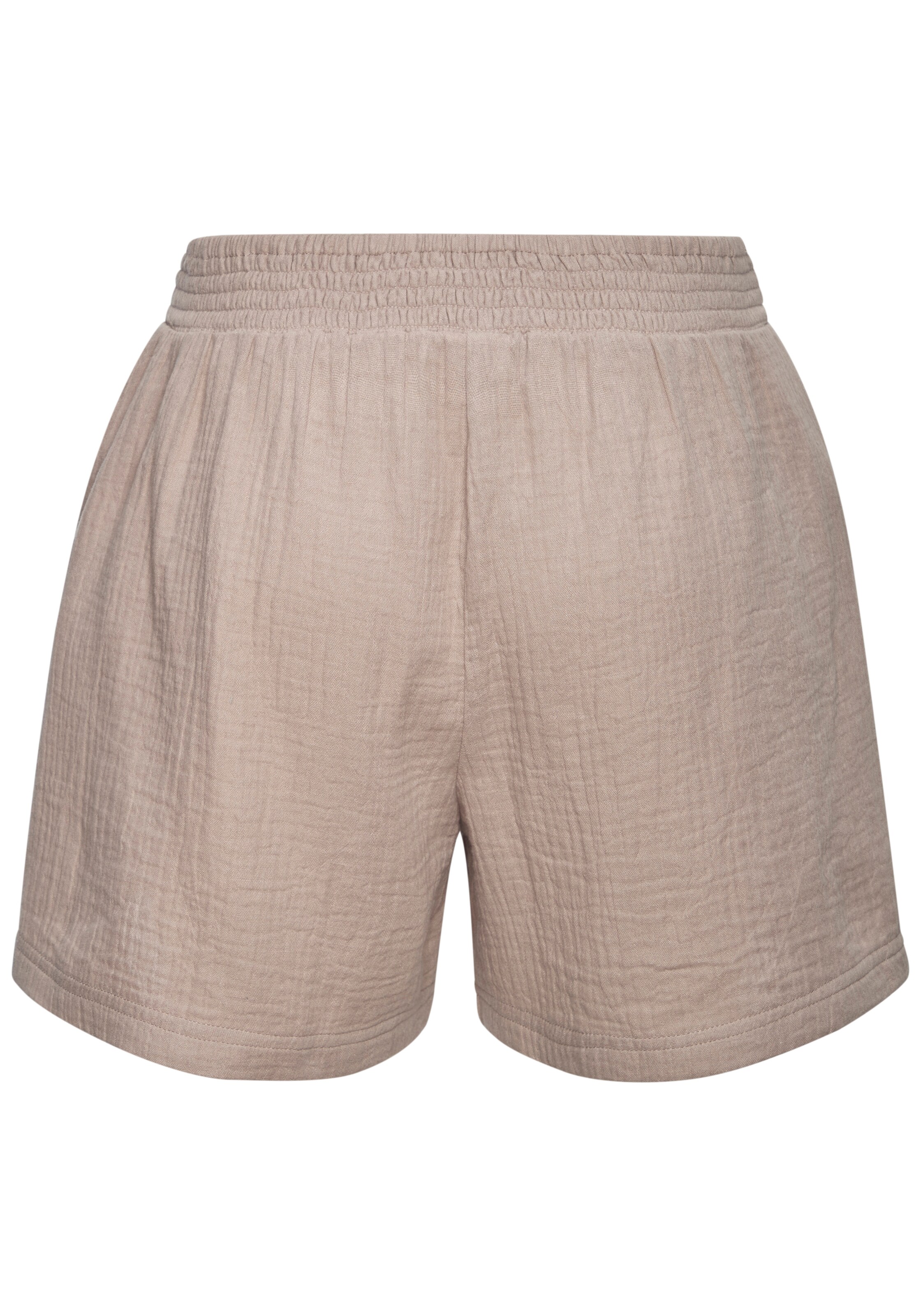 BEACH TIME Pyjamashorts in Grau