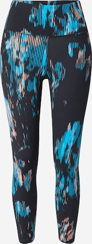 UNDER ARMOUR Workout Pants 'Meridian' in Black: front