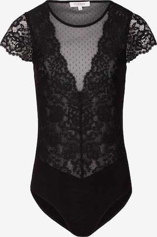 Morgan Shirtbody '201-DONAO.N' in Schwarz: Vorderseite