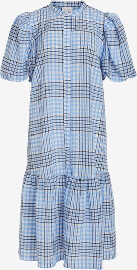 VILA Kleid in rauchblau / dunkelblau / weiß, Produktansicht