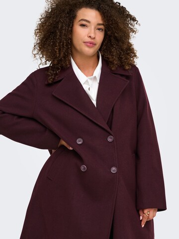 ONLY Carmakoma Tussenmantel 'ADINA' in Rood