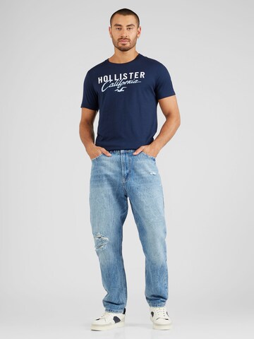 HOLLISTER Póló - kék