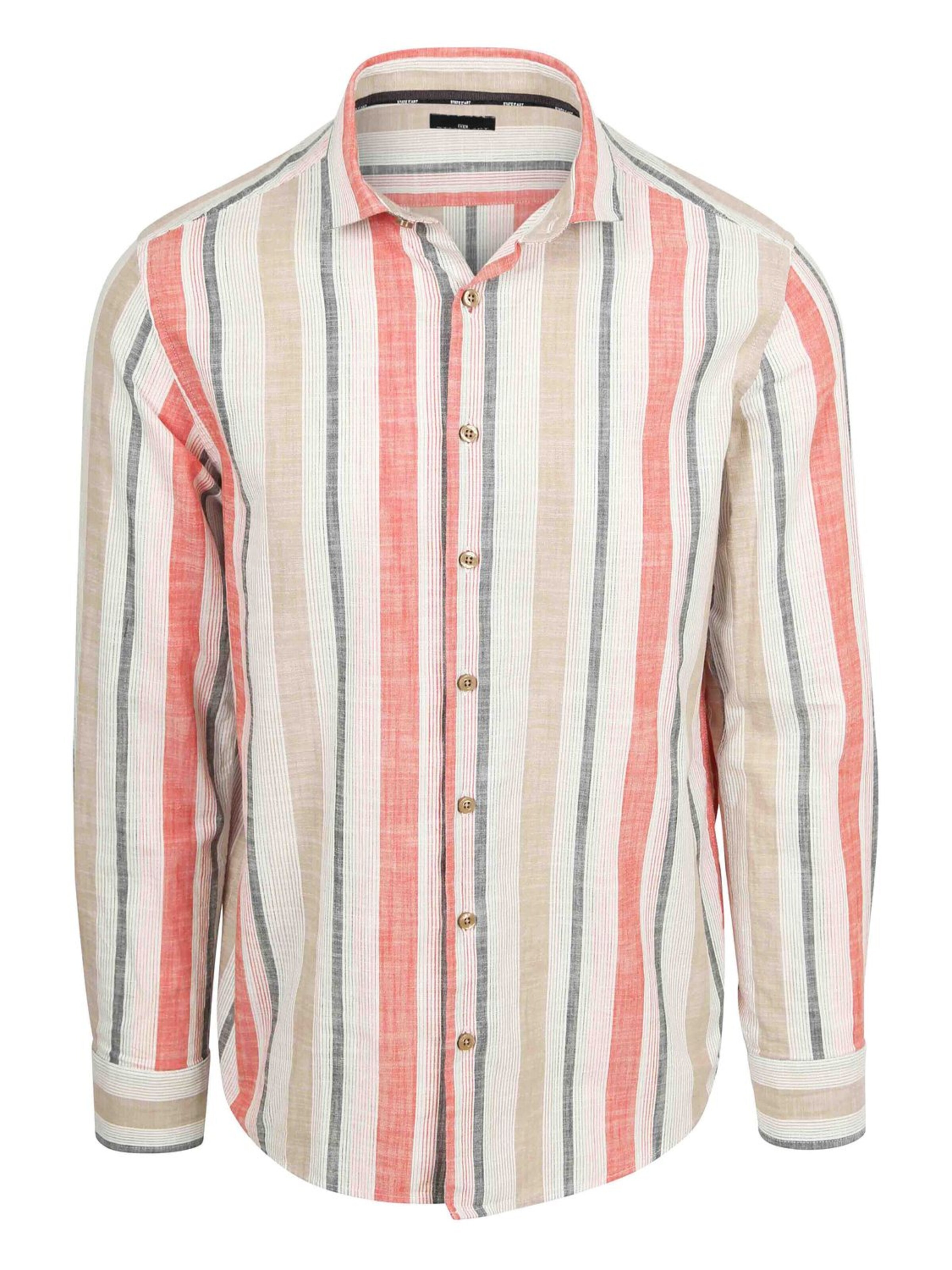 State of Art Regular Fit Hemd‌‌‌‌‌ in Rot: Vorderseite