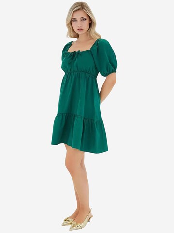 Bigdart Jurk in Groen