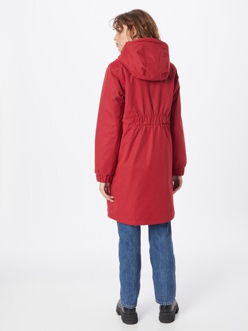 Manteau d’hiver 'Brunhilde' Danefae en rouge