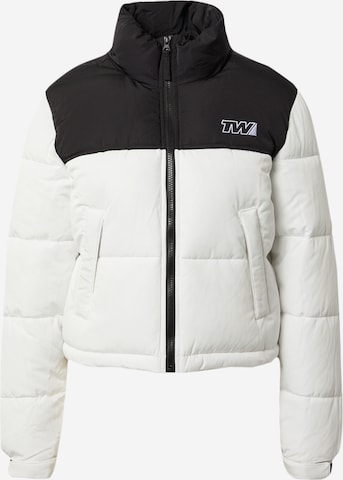 Tally Weijl Winter Jacket in White: front