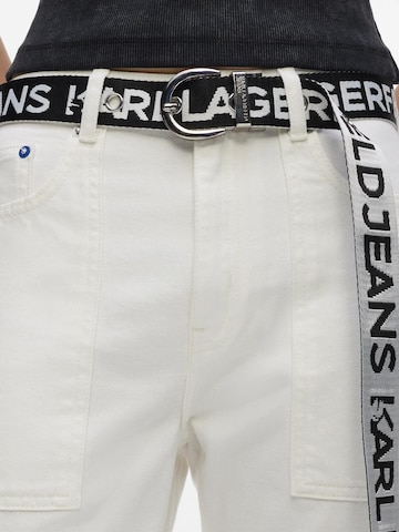 KARL LAGERFELD JEANS - Cinturón en blanco