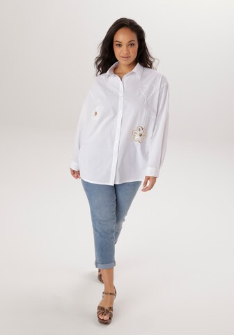 Aniston Blouse in White