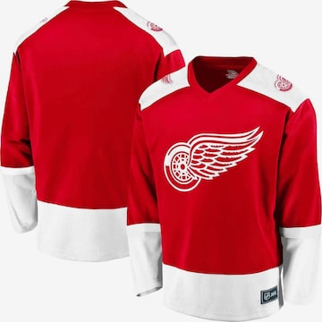 Fanatics - Sweatshirt 'Camiseta fanatics roja red wings nhl value home shirt' em vermelho: frente