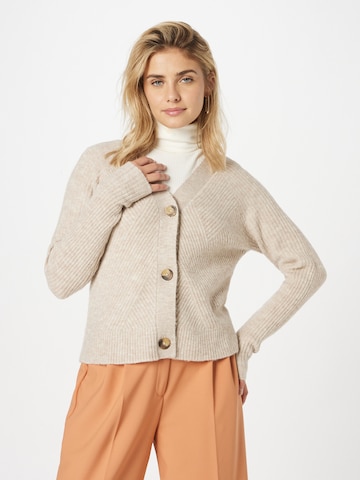 ONLY Knit Cardigan 'Carol' in Beige: front