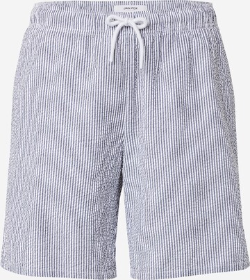 Regular Pantalon 'Nino' DAN FOX APPAREL en bleu : devant