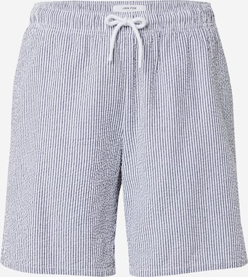 DAN FOX APPAREL Regular Shorts 'Nino' in Blau: predná strana