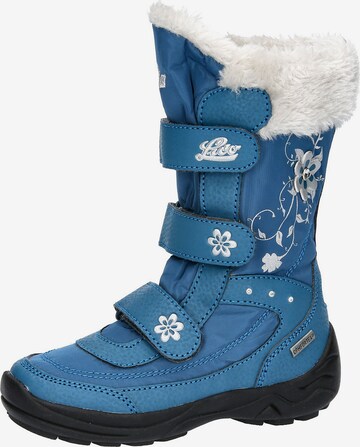 LICO Snow Boots 'Mary' in Blue: front