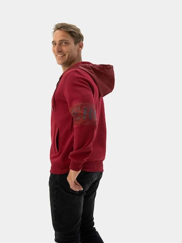 Veste de survêtement Arma en rouge