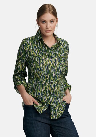Anna Aura Blouse in Green: front