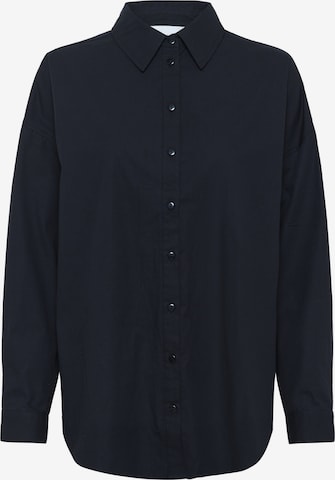 Chemisier 'Sunna' My Essential Wardrobe en noir : devant