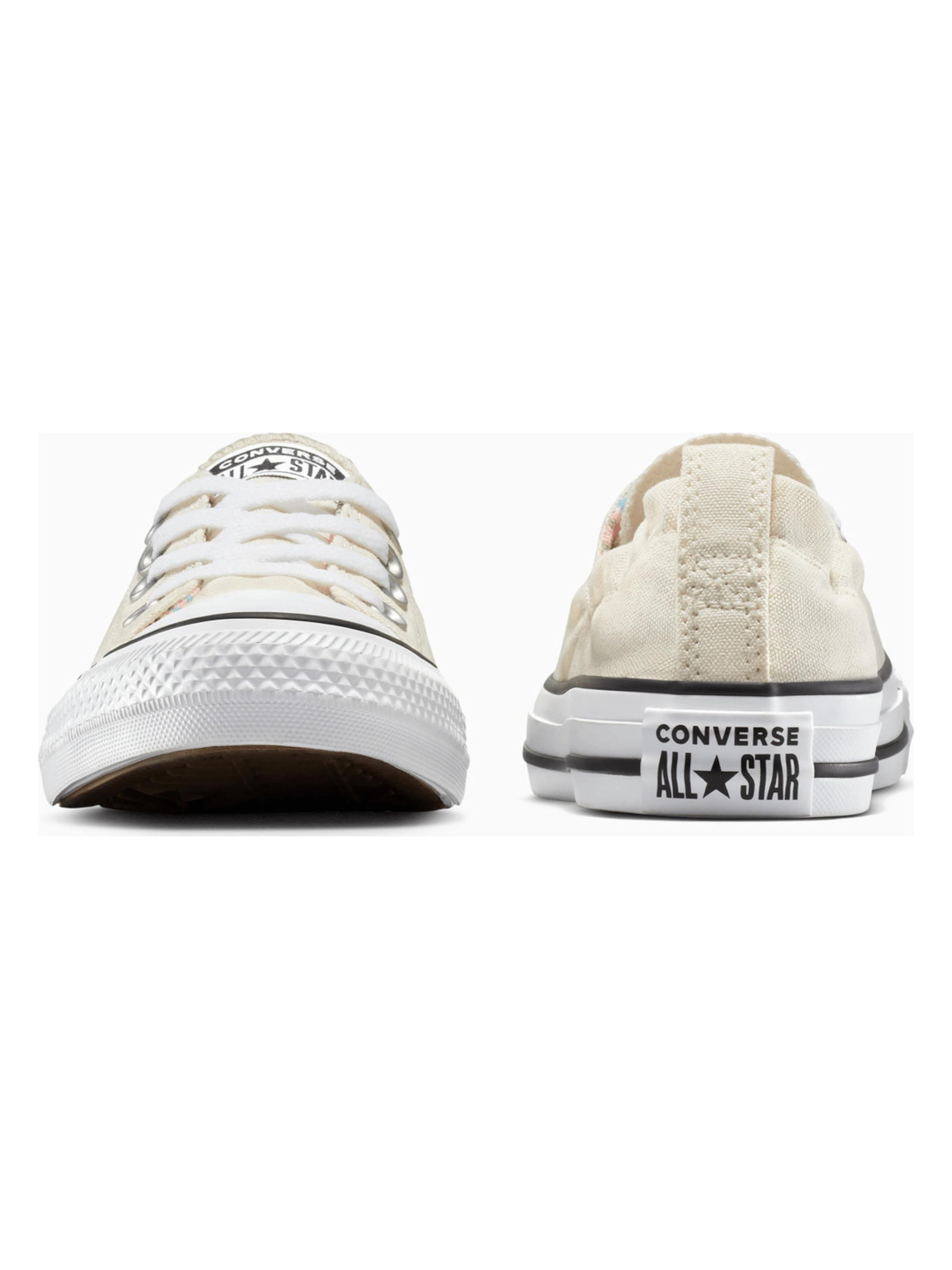 CONVERSE Sneakers laag 'Converse Chuck Taylor All Star Shoreline Mini Flowers' in Beige
