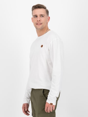Maglietta 'AlexAK A' di Alife and Kickin in bianco