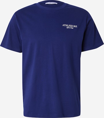 T-Shirt 'Damian' ABOUT YOU en bleu : devant