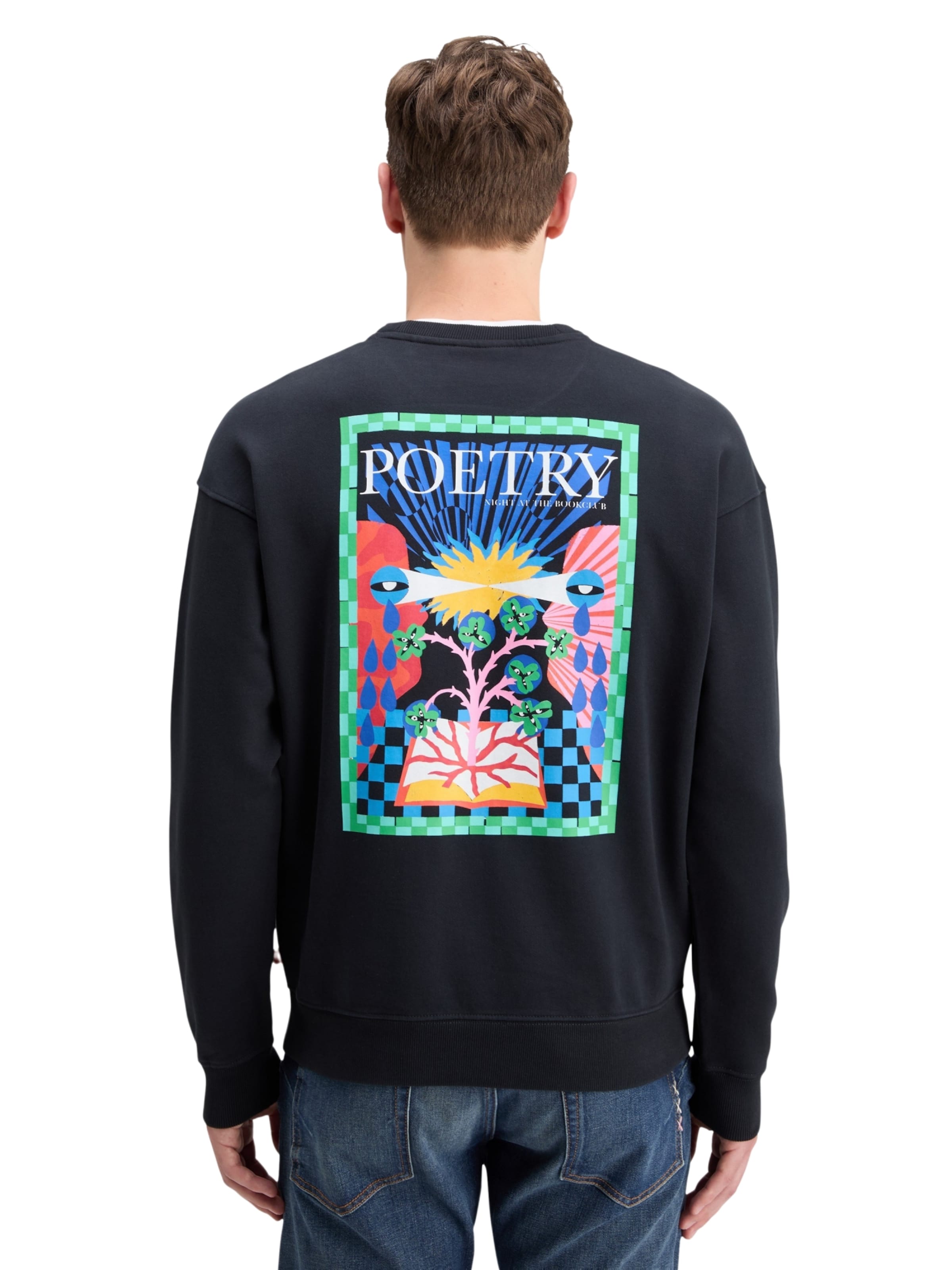 Bluză de molton de la SCOTCH & SODA pe albastru: față