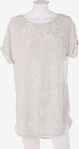 River Island Top & Shirt in M in Silver: front