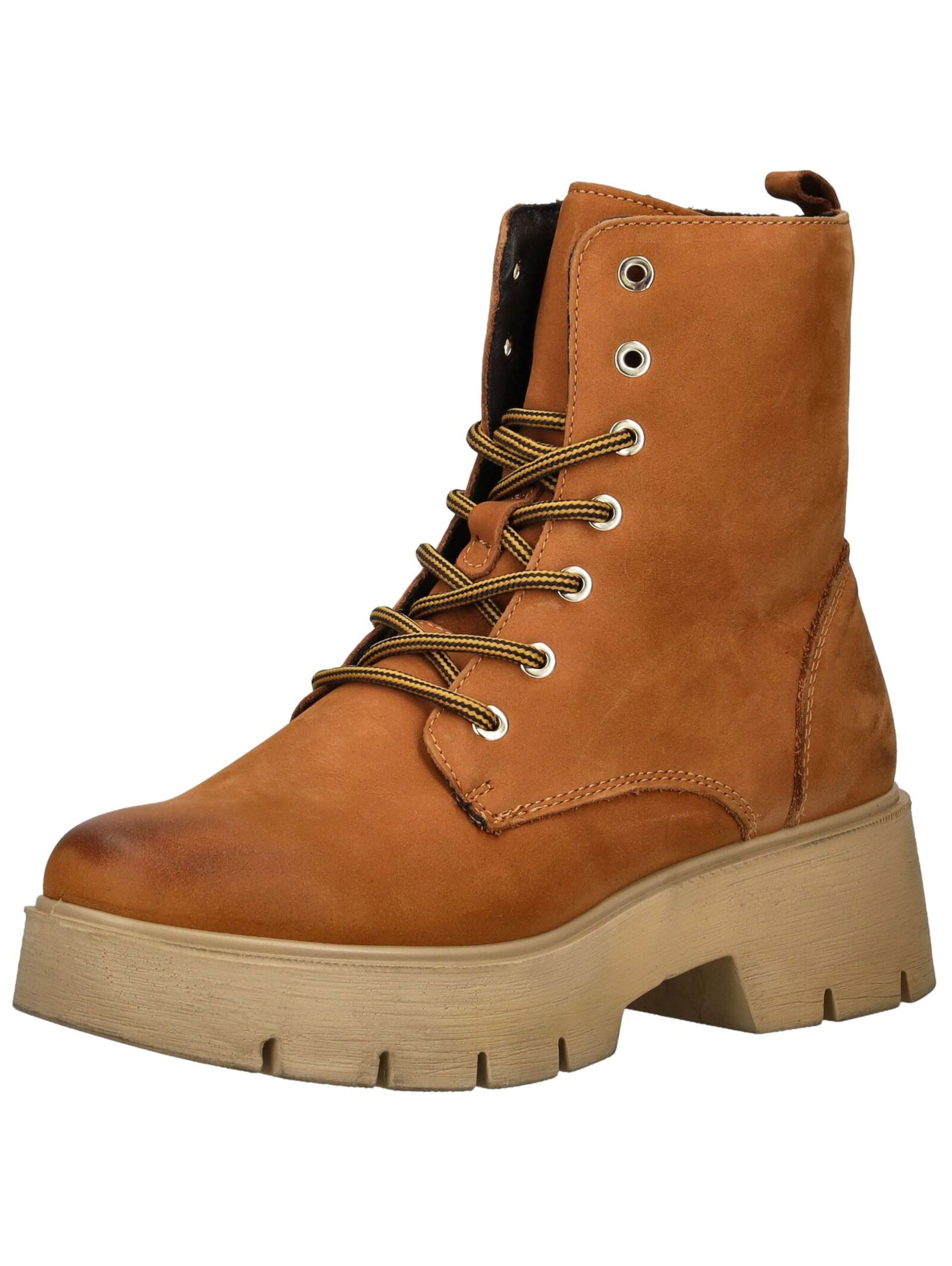 Bottines à lacets IMAC en marron : devant