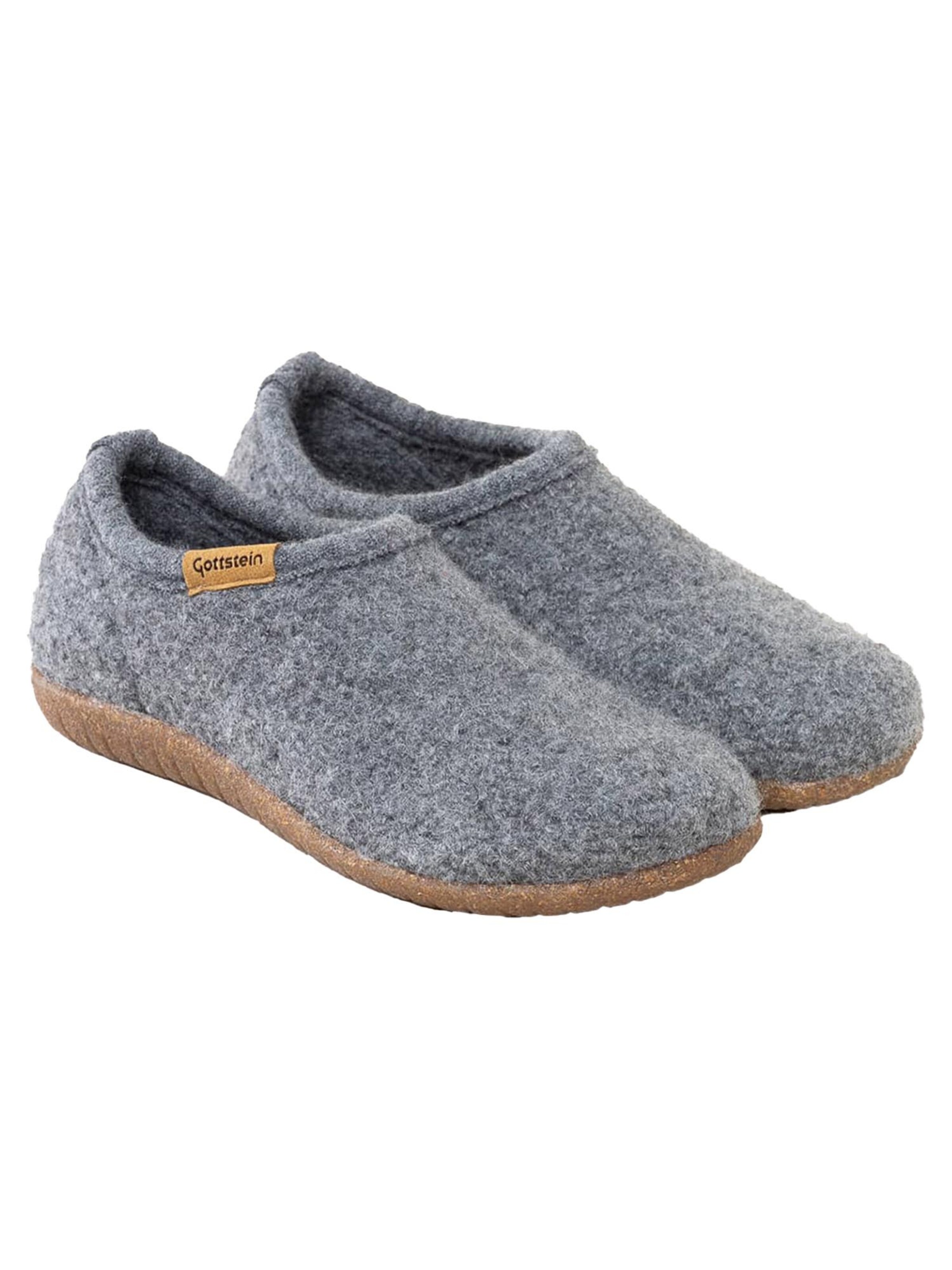 Gottstein Slippers 'Alpine Midcut RU' in Grey