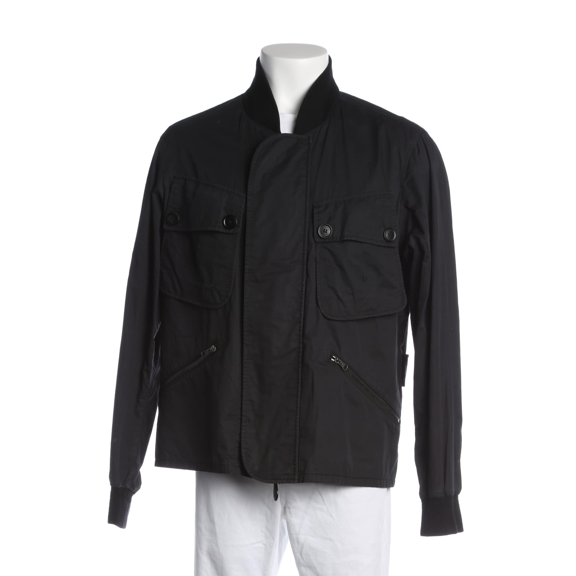 BURBERRY Übergangsjacke in S in navy, Produktansicht