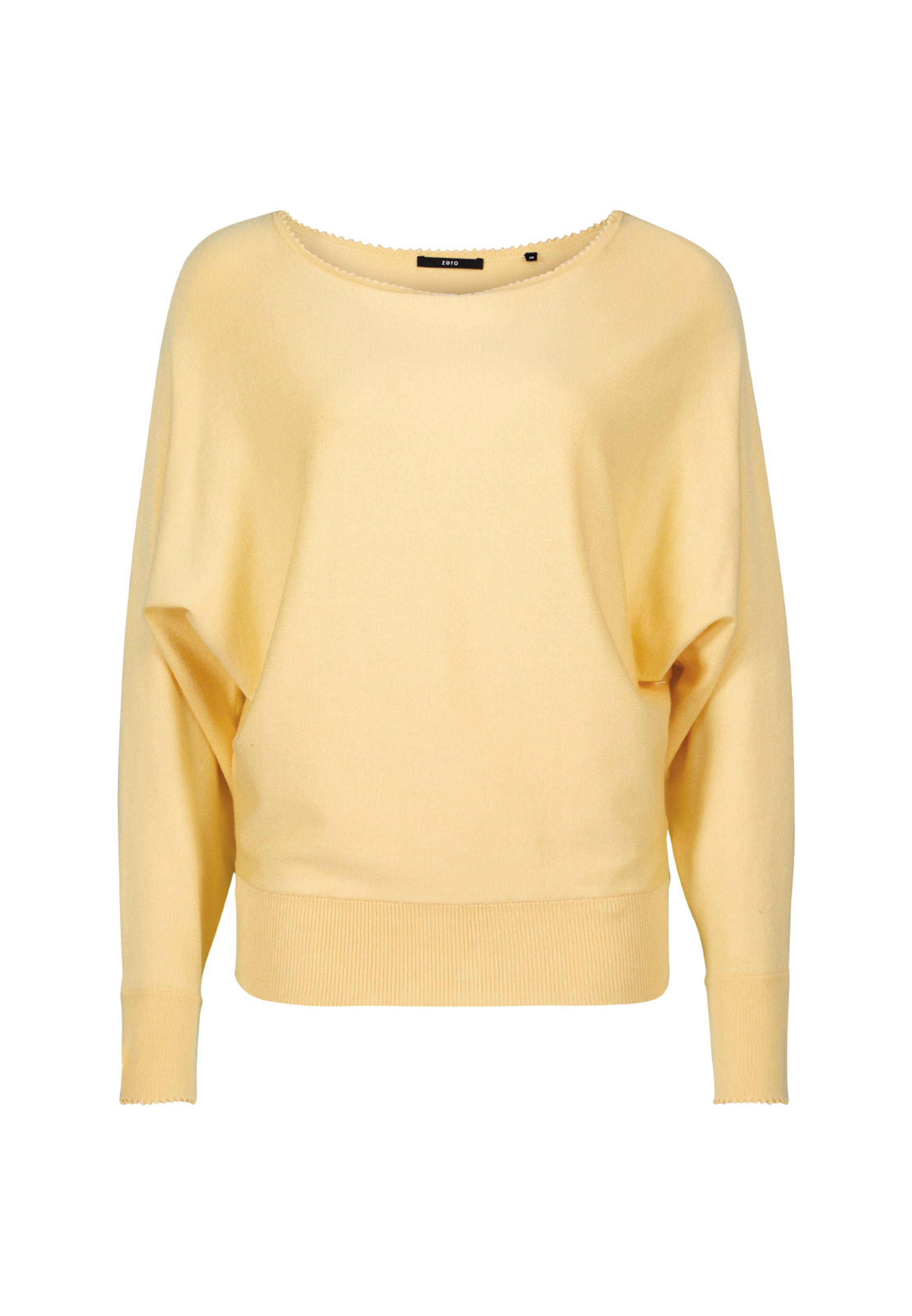 zero Pullover in Gelb: Vorderseite