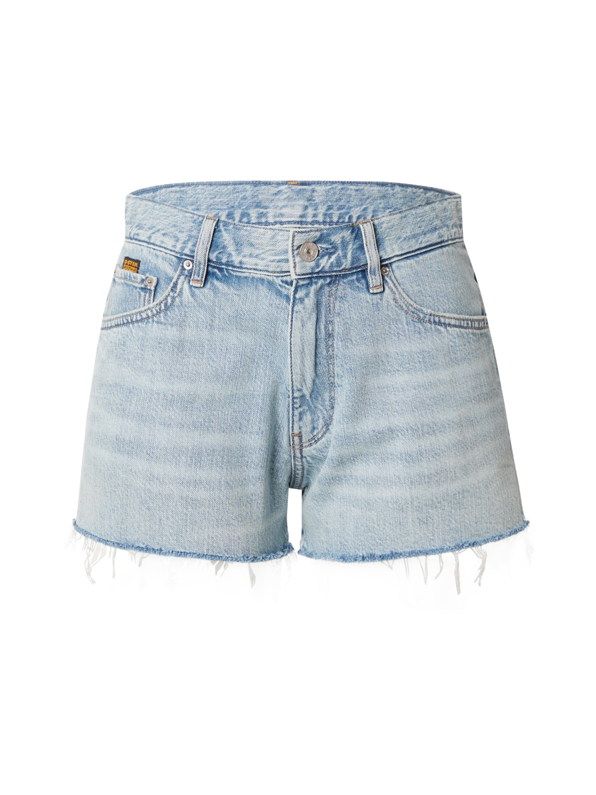 G-STAR Štandardný strih Nohavice 'True' - Modrá: predná strana