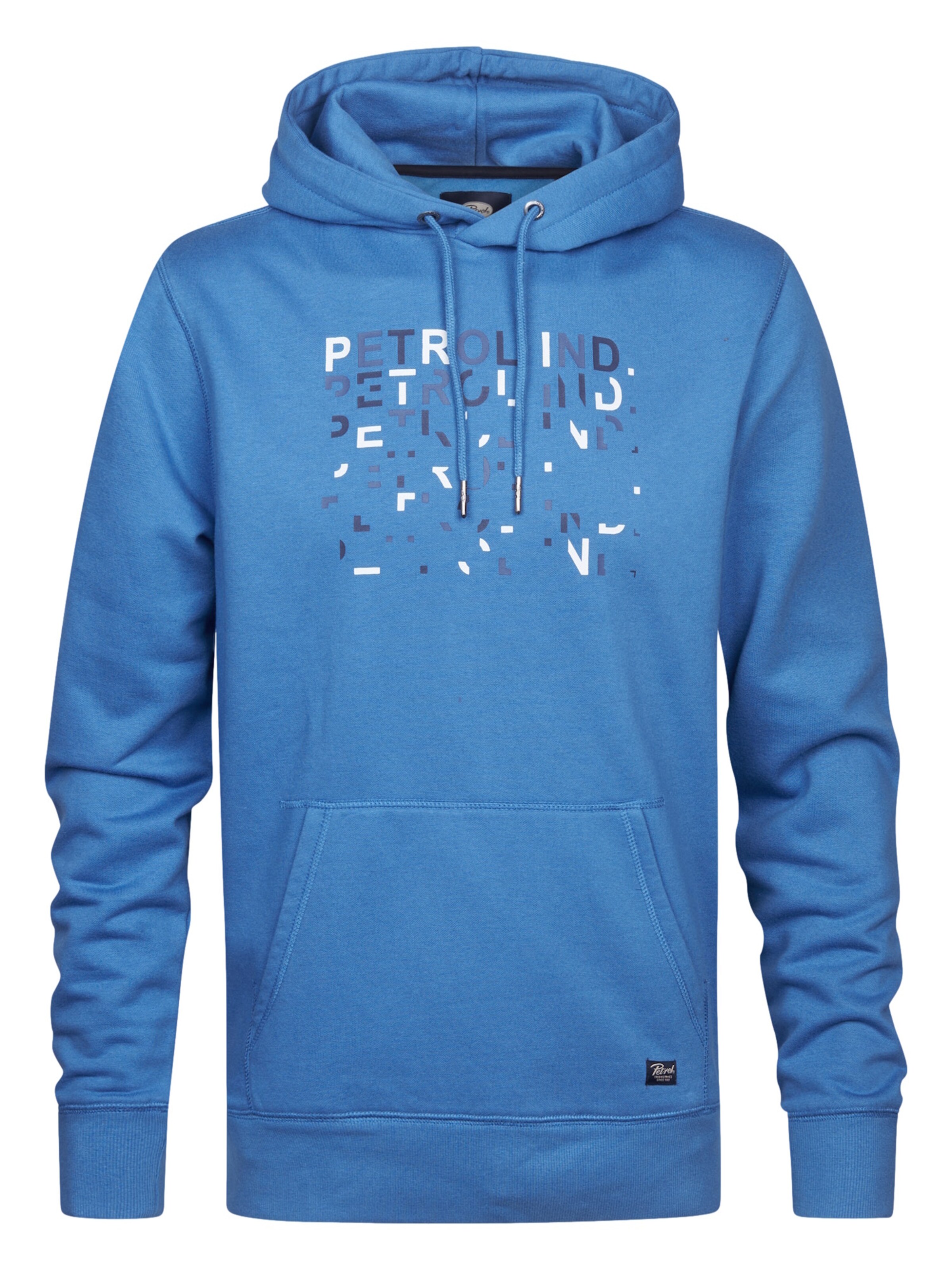 Petrol Industries Sweatshirt in Blauw: voorkant