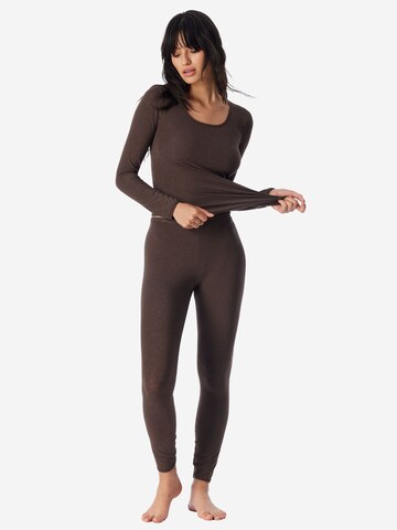 Skinny Leggings ' Personal Fit ' SCHIESSER en marron