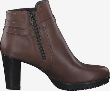 TAMARIS Ankle Boots in Braun