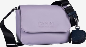 TOM TAILOR DENIM Crossbody Bag 'Saskia' in Purple