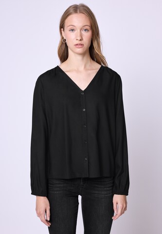 Street One Studio Bluse in Schwarz: Vorderseite