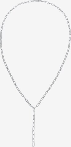 ELLI Necklace 'Chunky' in Silver: front