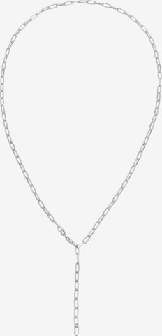 ELLI Necklace 'Chunky' in Silver: front