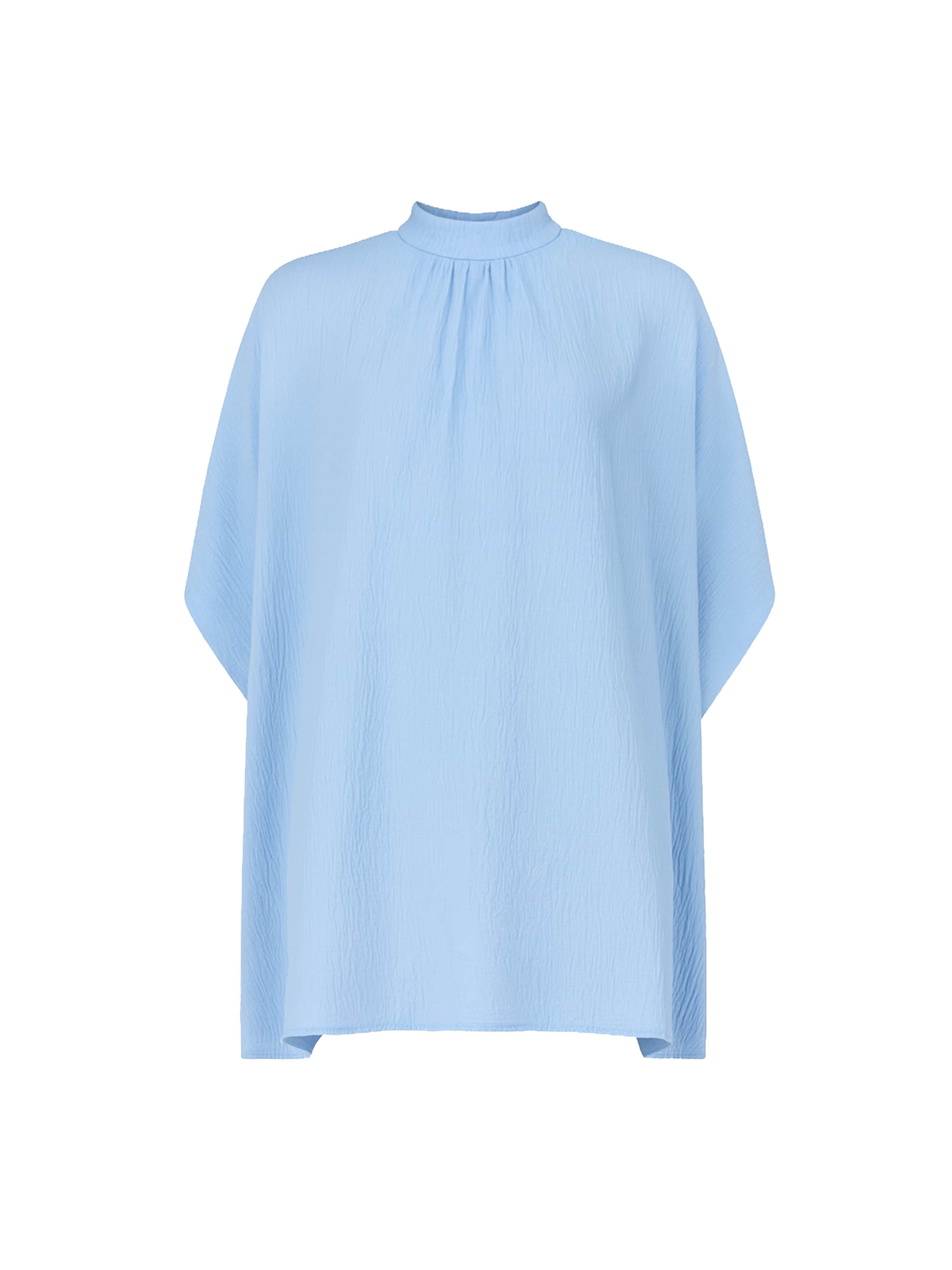 Chemisier Elara en bleu : devant