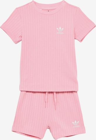 ADIDAS ORIGINALS Zestaw w kolorze różowy: przód