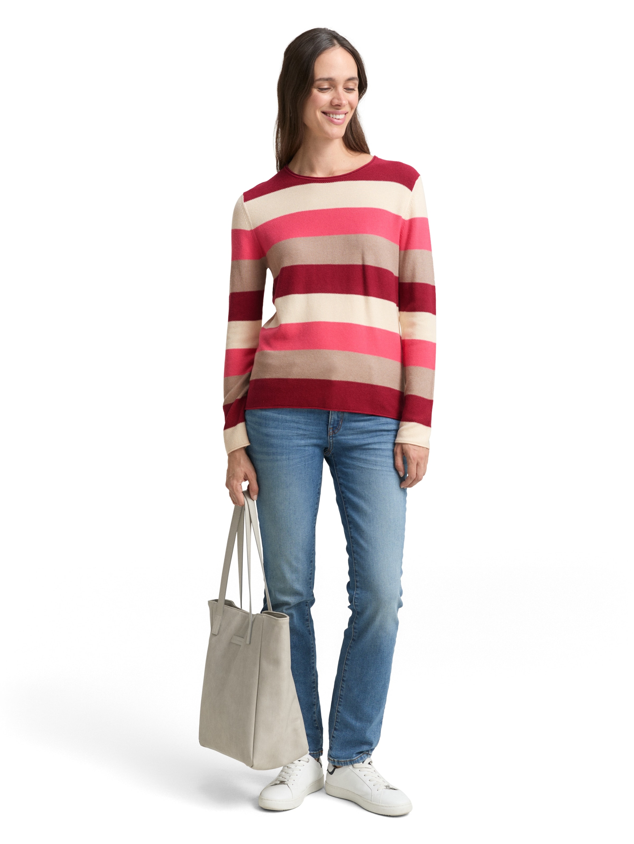 TOM TAILORPulover - crvena boja