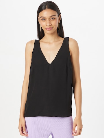 Oasis Top in Black: front