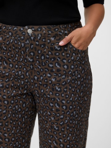 Vero Moda Curve Flared Jeans 'VMTessa' in Bruin