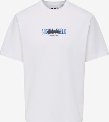 Only & Sons - Camiseta en blanco: frente